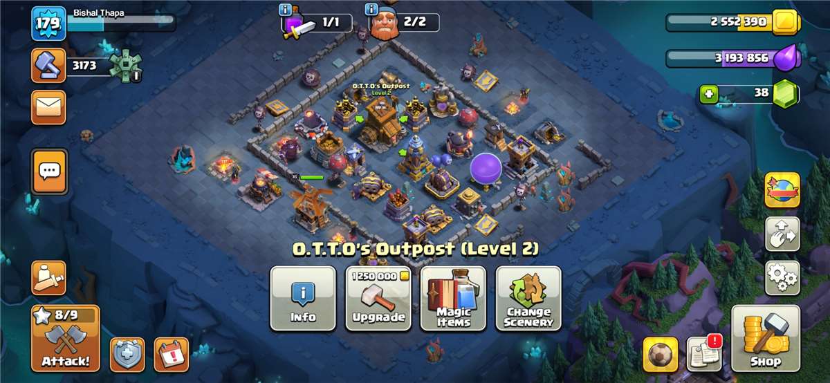 Game account sale Clash of Clans